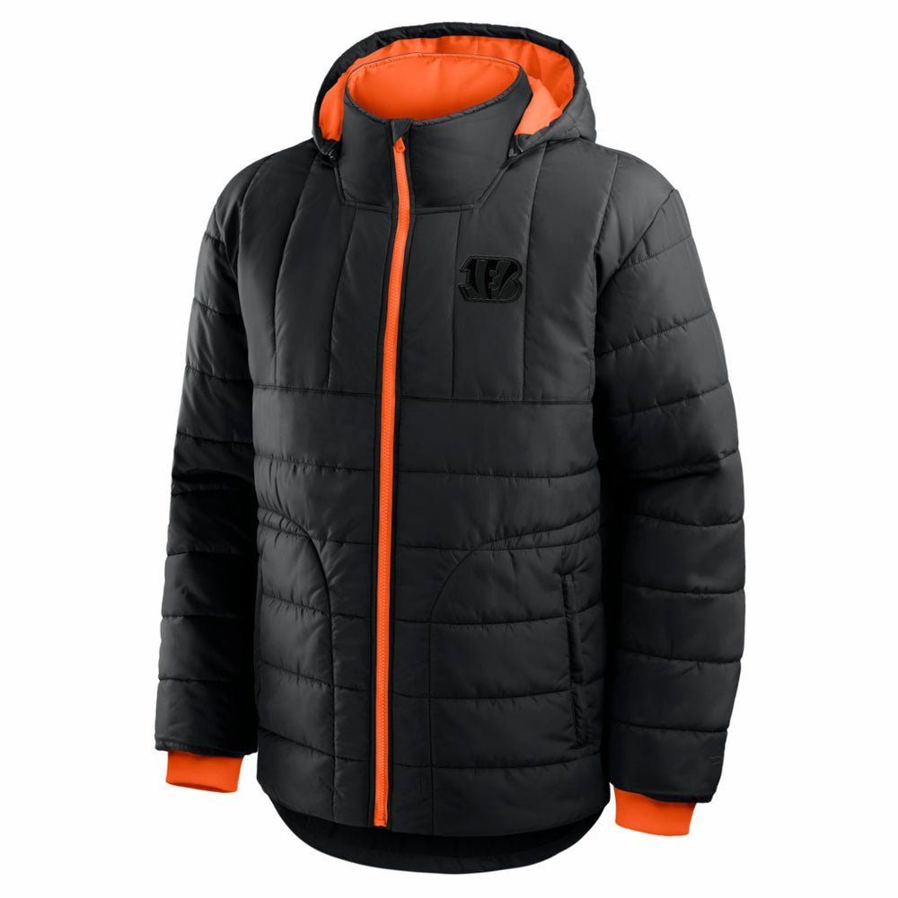 Cincinnati Bengals Full-Zip Hooded Jacket Black