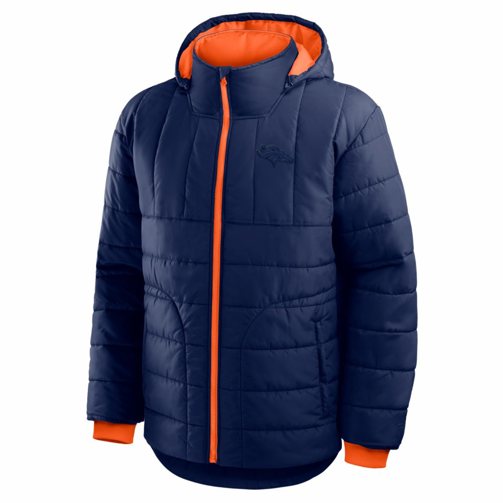 Denver Broncos Full-Zip Hooded Jacket Navy