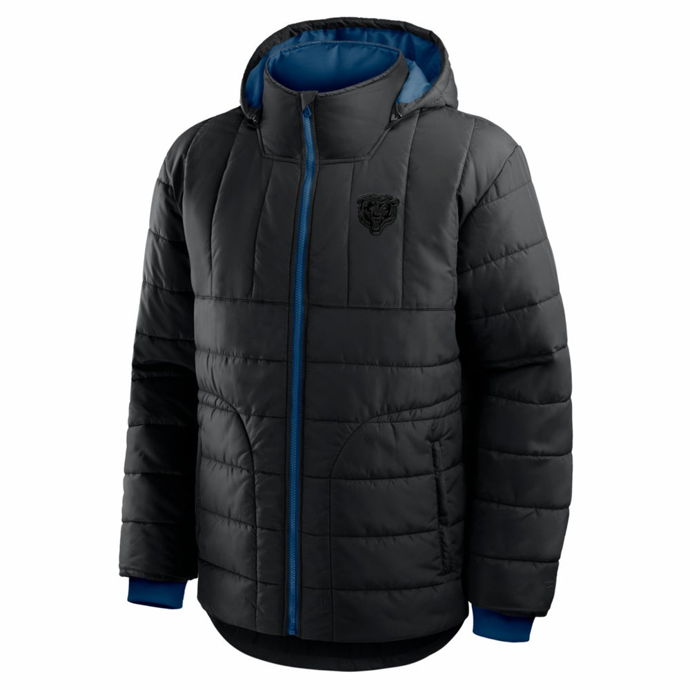 Chicago Bears Full-Zip Hooded Jacket Black
