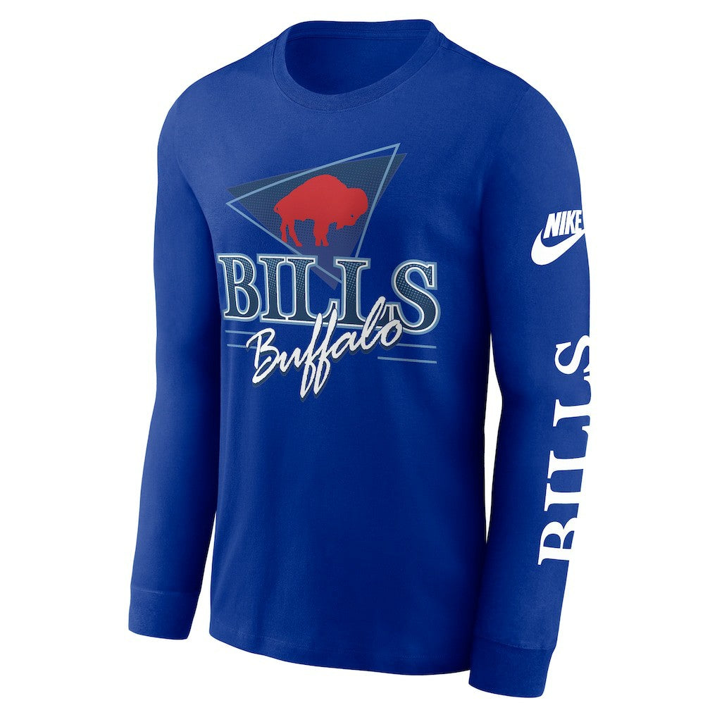 Buffalo Bills Rewind Long Sleeve T-Shirt Royal