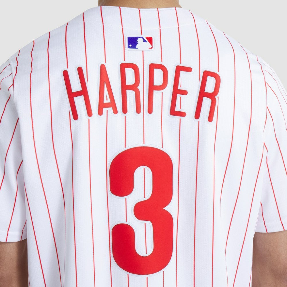 Bryce Harper Philadelphia Phillies Nike Home Limited Player Jersey - White Jerseys
