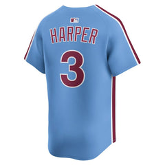 Bryce Harper Philadelphia Phillies Nike Alternate Limited Player Jersey - Light Blue Jerseys