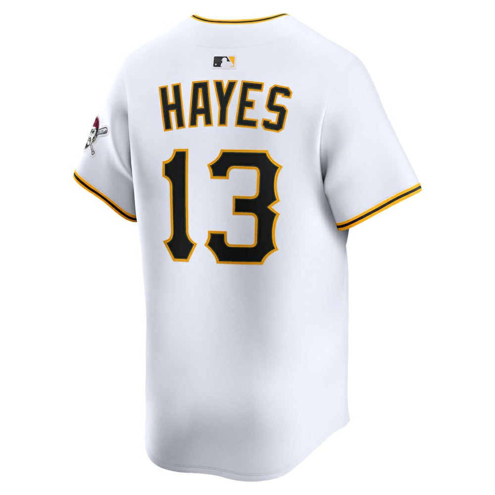 Ke'Bryan Hayes Pittsburgh Pirates Nike Home Limited Player Jersey - White Jerseys