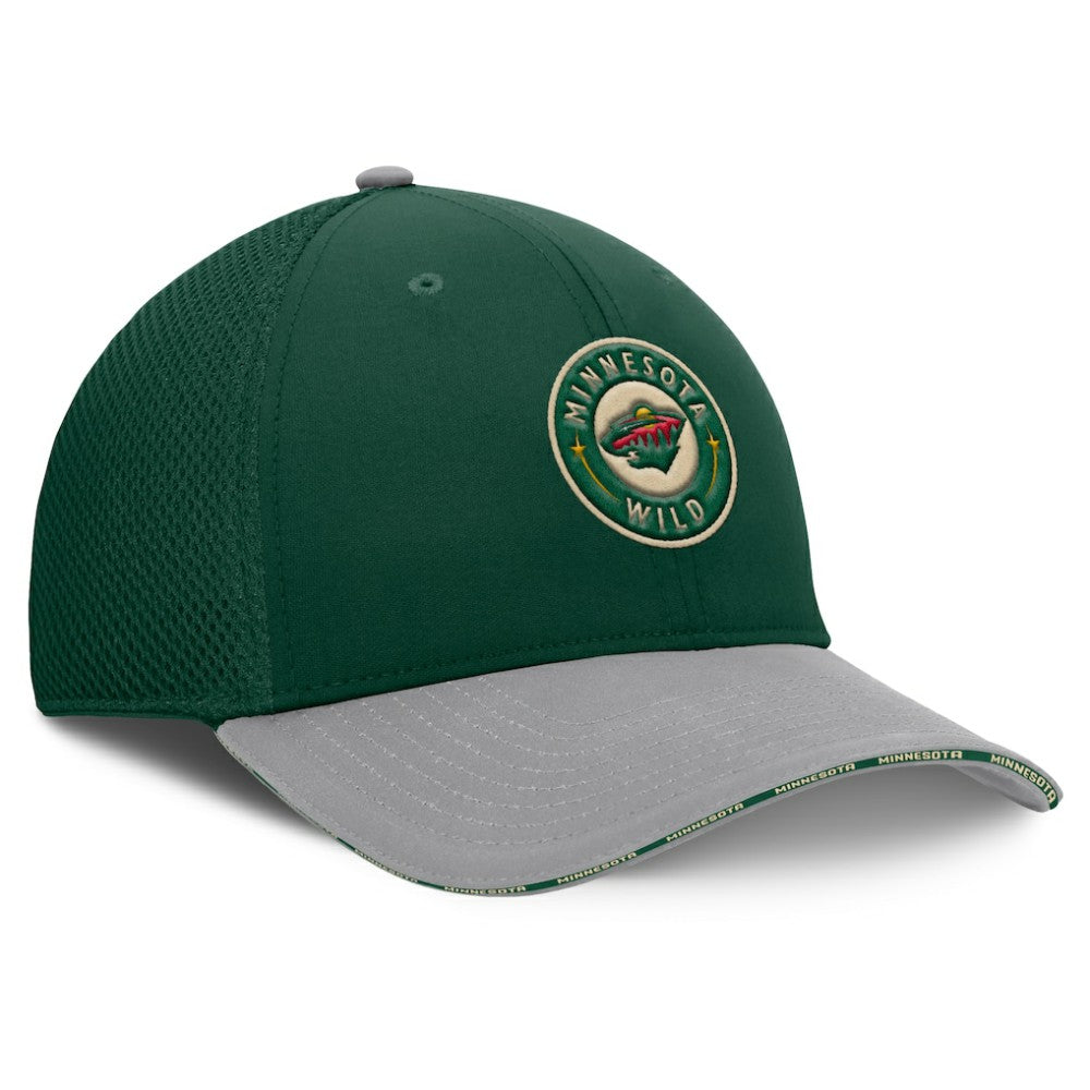 NHL Minnesota Wild Fanatics Fundamentals Span Flex Hat - Green