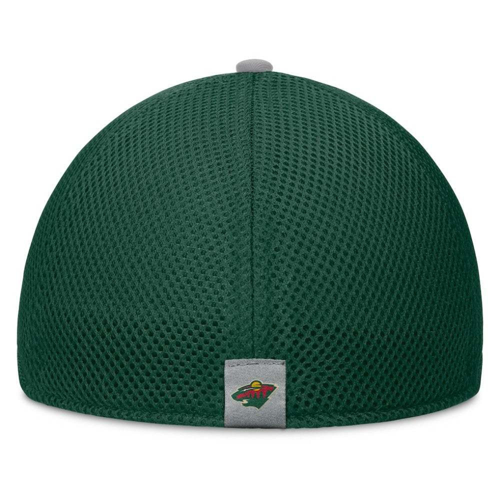 NHL Minnesota Wild Fanatics Fundamentals Span Flex Hat - Green