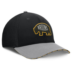 NHL Boston Bruins Fanatics Fundamentals Span Flex Hat - Black