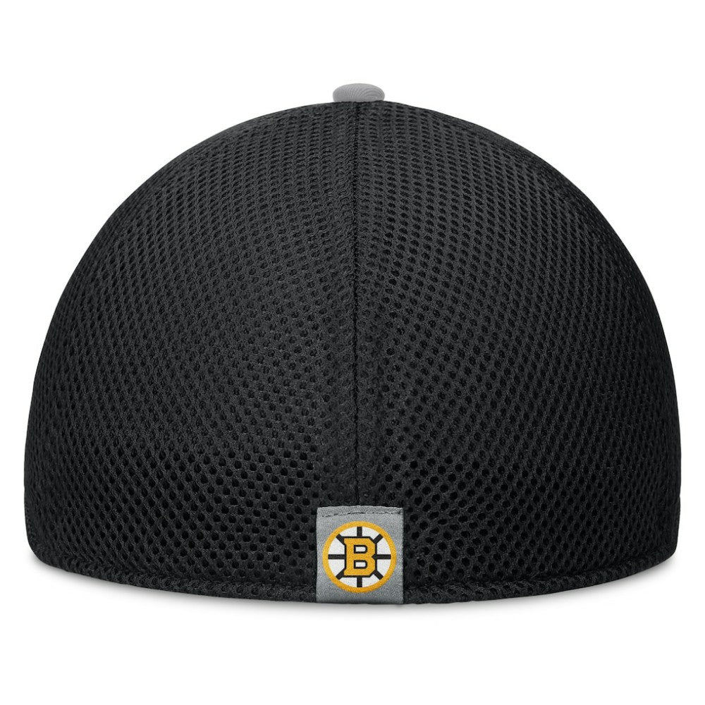 NHL Boston Bruins Fanatics Fundamentals Span Flex Hat - Black