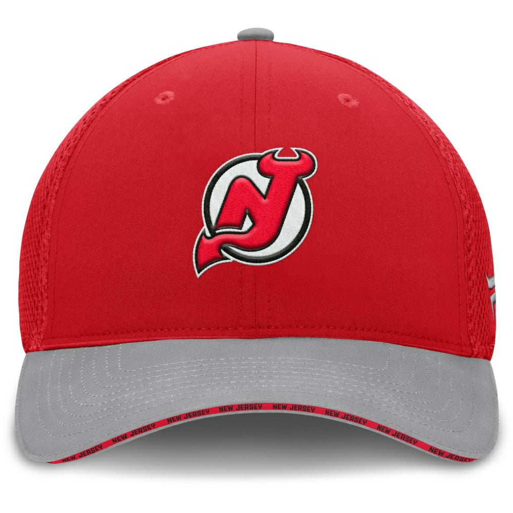 NHL New Jersey Devils Fanatics Fundamentals Span Flex Hat - Red