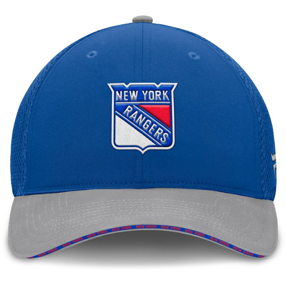 NHL New York Rangers Fanatics Fundamentals Span Flex Hat - Blue