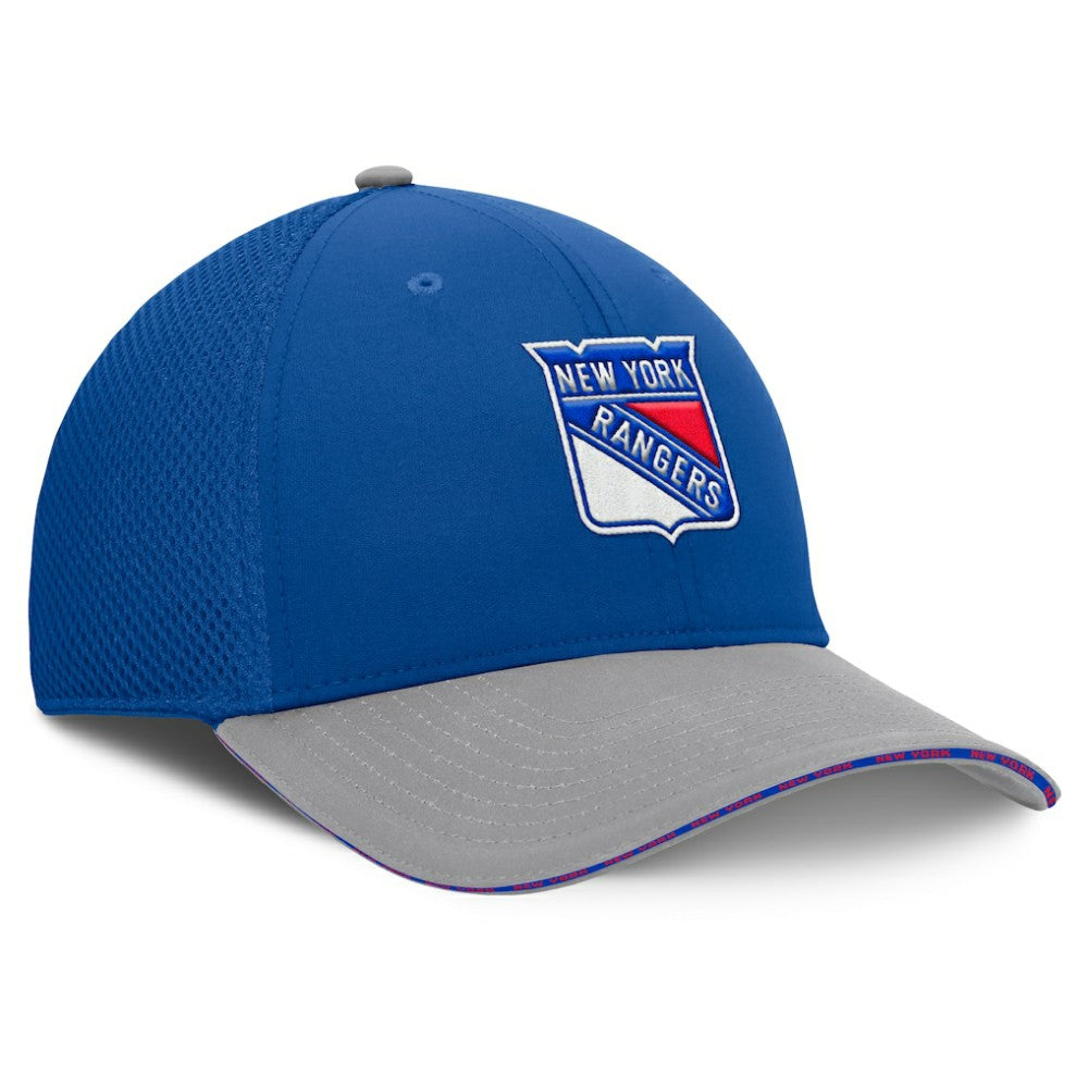 NHL New York Rangers Fanatics Fundamentals Span Flex Hat - Blue