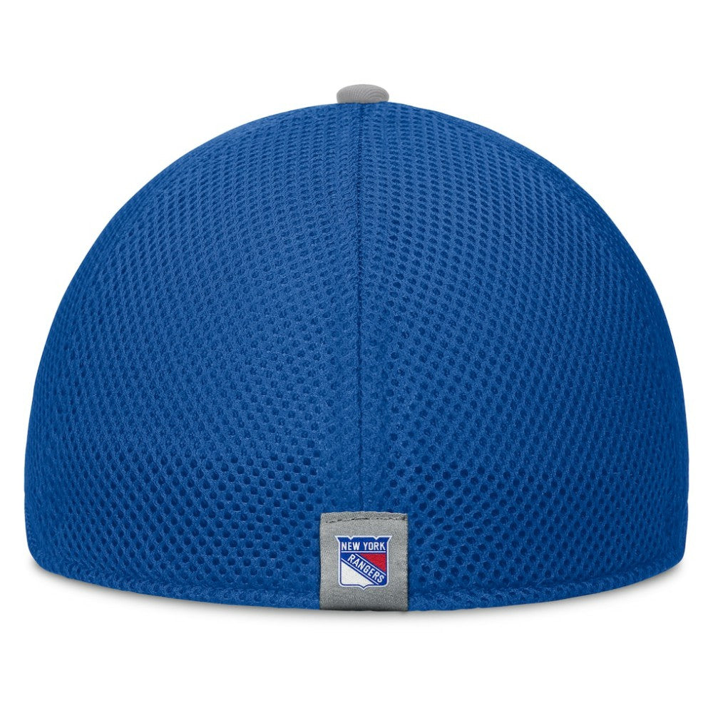 NHL New York Rangers Fanatics Fundamentals Span Flex Hat - Blue