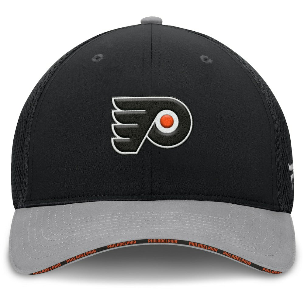 NHL Philadelphia Flyers Fanatics Fundamentals Span Flex Hat - Black
