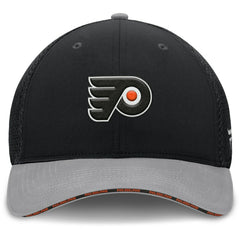 NHL Philadelphia Flyers Fanatics Fundamentals Span Flex Hat - Black