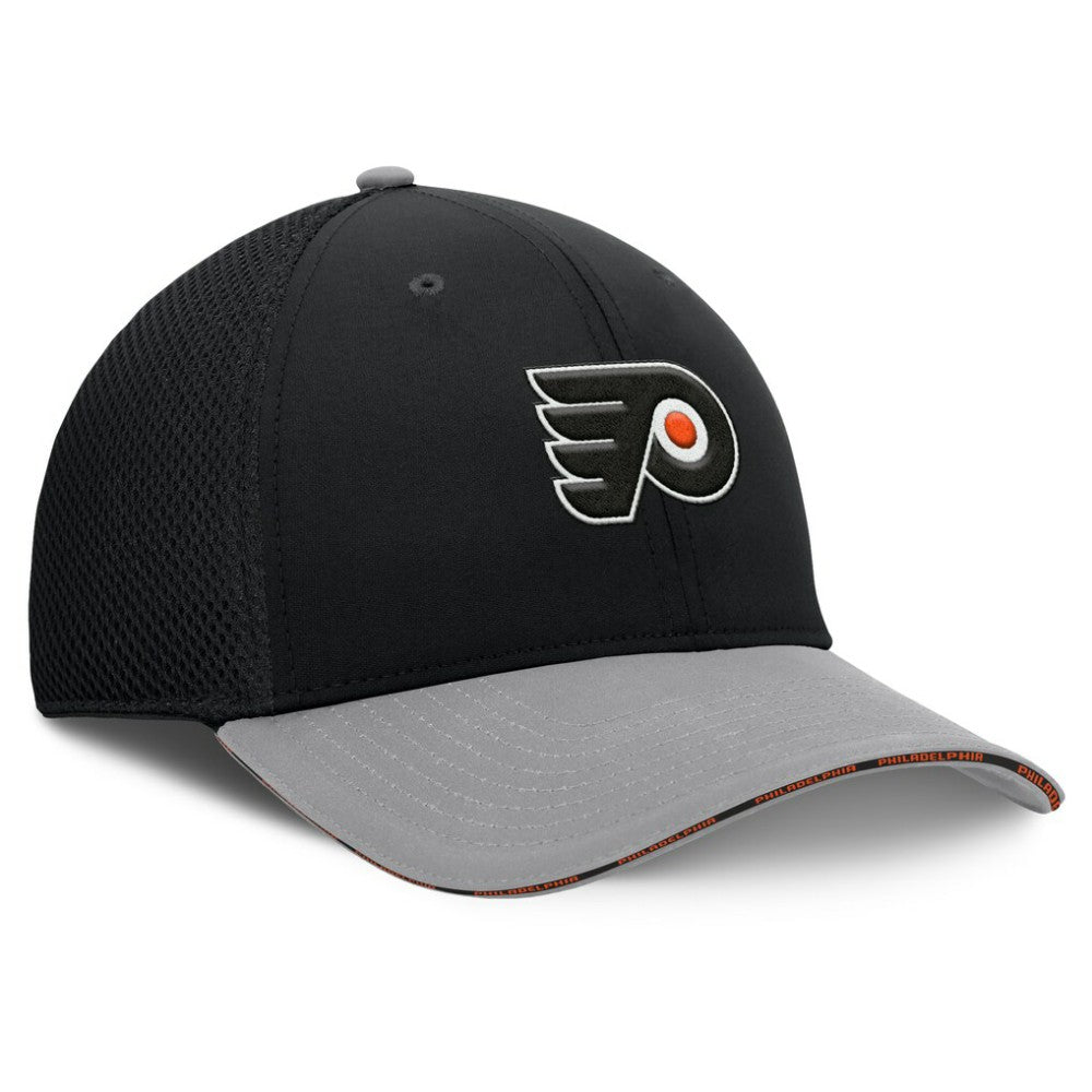 NHL Philadelphia Flyers Fanatics Fundamentals Span Flex Hat - Black