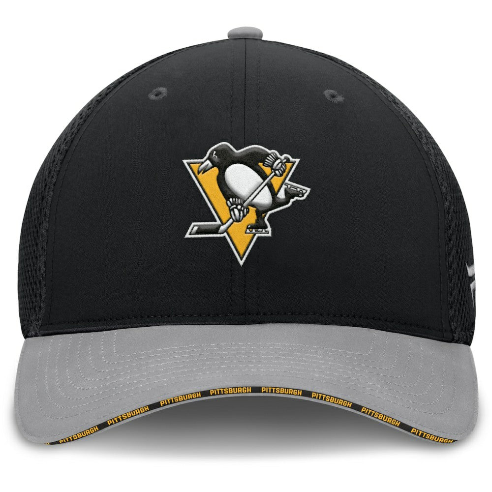 NHL Pittsburgh Penguins Fanatics Fundamentals Span Flex Hat - Black