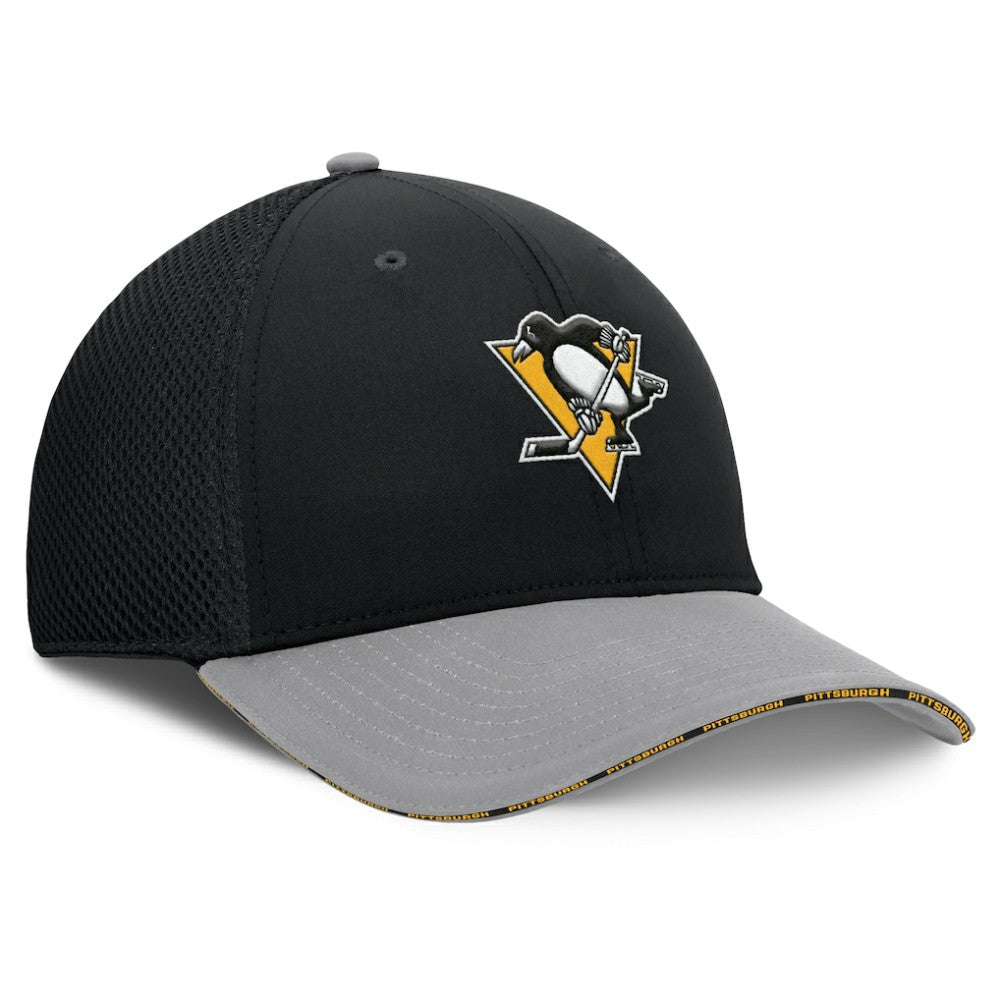 NHL Pittsburgh Penguins Fanatics Fundamentals Span Flex Hat - Black