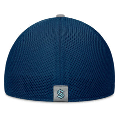 NHL Seattle Kraken Fanatics Fundamentals Span Flex Hat - Deep Sea Blue
