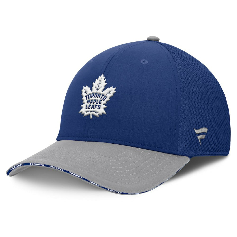 NHL Toronto Maple Leafs Fanatics Fundamentals Span Flex Hat - Blue