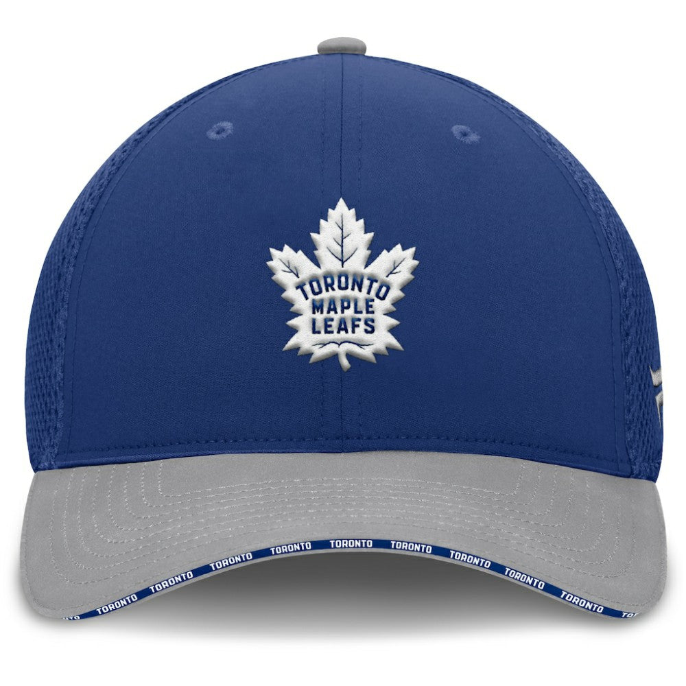 NHL Toronto Maple Leafs Fanatics Fundamentals Span Flex Hat - Blue