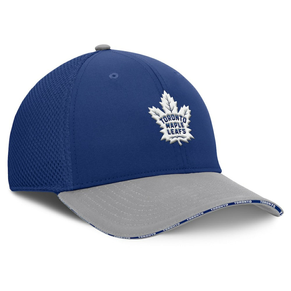 NHL Toronto Maple Leafs Fanatics Fundamentals Span Flex Hat - Blue