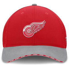 NHL Detroit Red Wings Fanatics Fundamentals Span Flex Hat - Red