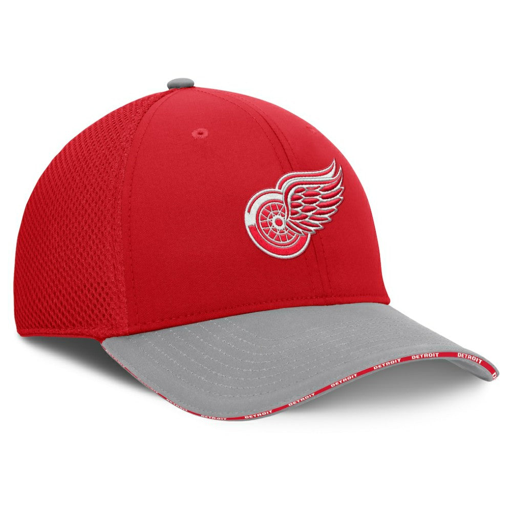 NHL Detroit Red Wings Fanatics Fundamentals Span Flex Hat - Red