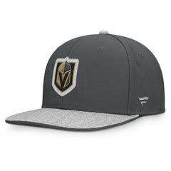 NHL Vegas Golden Knights Fanatics Fundamentals Loden Snapback Hat - Charcoal