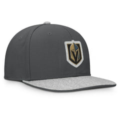 NHL Vegas Golden Knights Fanatics Fundamentals Loden Snapback Hat - Charcoal