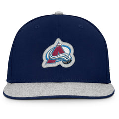 NHL Colorado Avalanche Fanatics Fundamentals Loden Snapback Hat - Navy