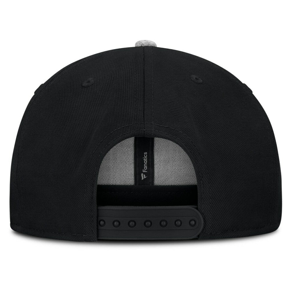 NHL Philadelphia Flyers Fanatics Fundamentals Loden Snapback Hat - Black