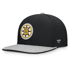 NHL Boston Bruins Fanatics Fundamentals Loden Snapback Hat - Black