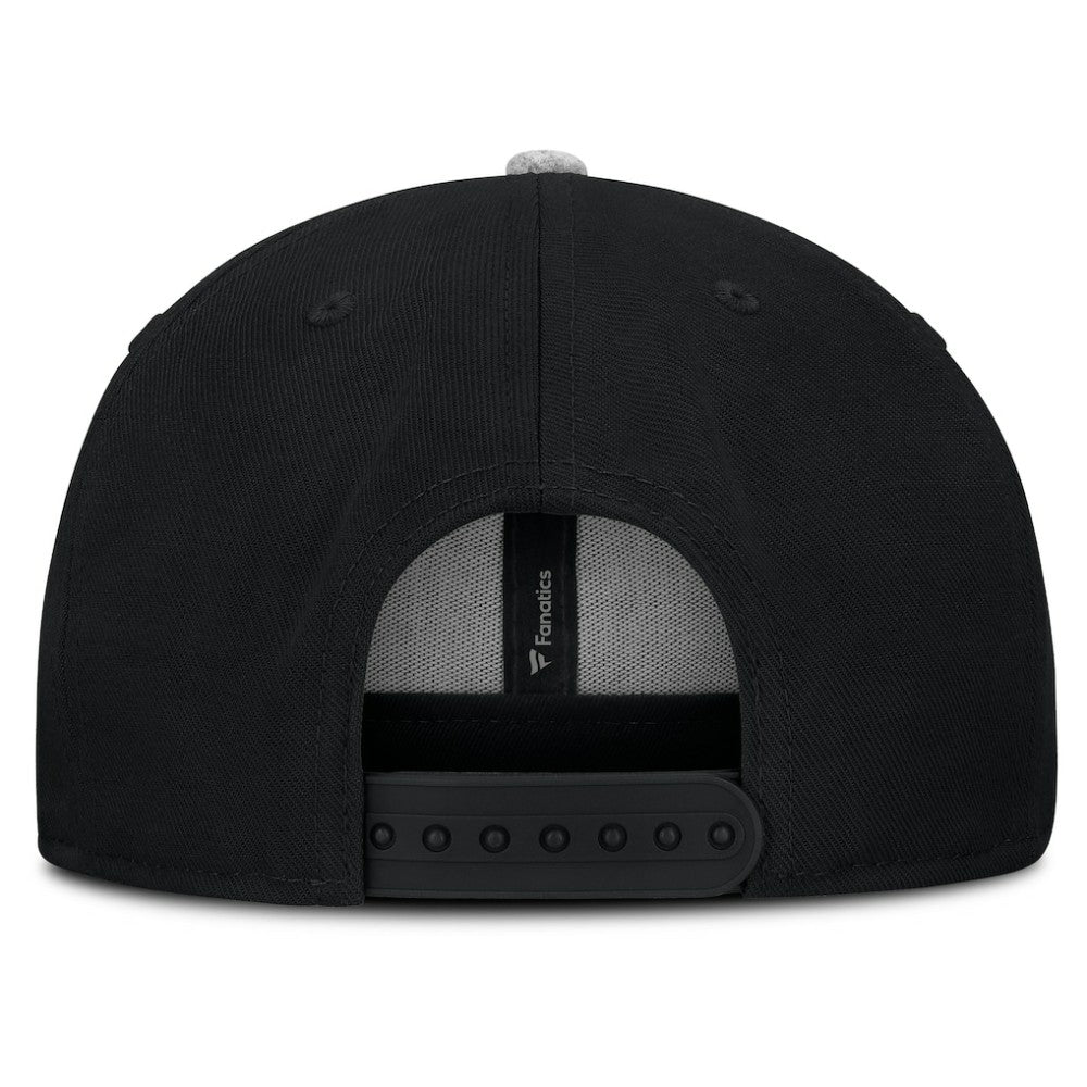 NHL Boston Bruins Fanatics Fundamentals Loden Snapback Hat - Black