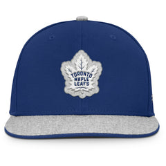 NHL Toronto Maple Leafs Fanatics Fundamentals Loden Snapback Hat - Blue
