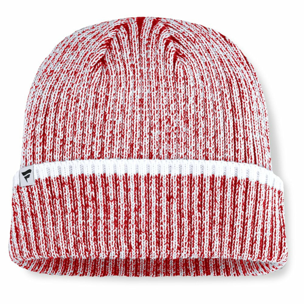 NHL Chicago Blackhawks Fanatics Fundamental Haze Cuffed Knit Hat - Red/White