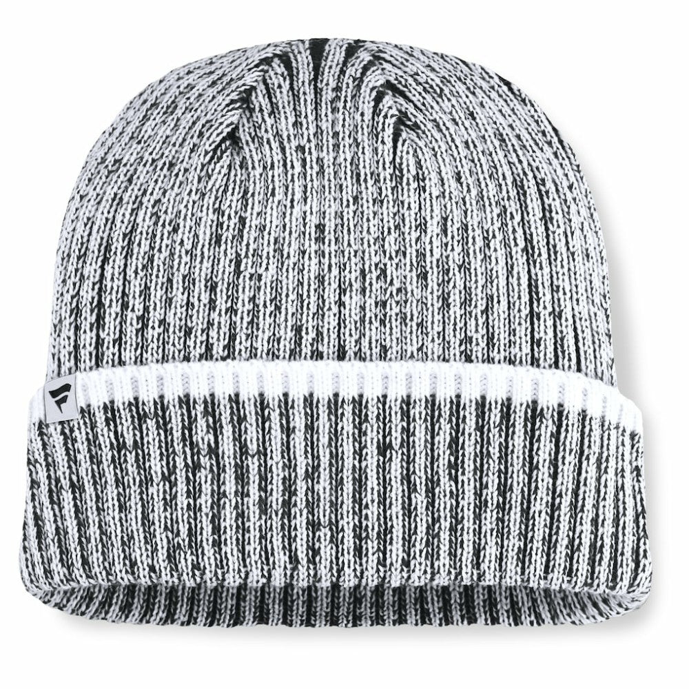 NHL Vegas Golden Knights Fanatics Fundamental Haze Cuffed Knit Hat - Charcoal/White