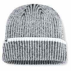 NHL Vegas Golden Knights Fanatics Fundamental Haze Cuffed Knit Hat - Charcoal/White