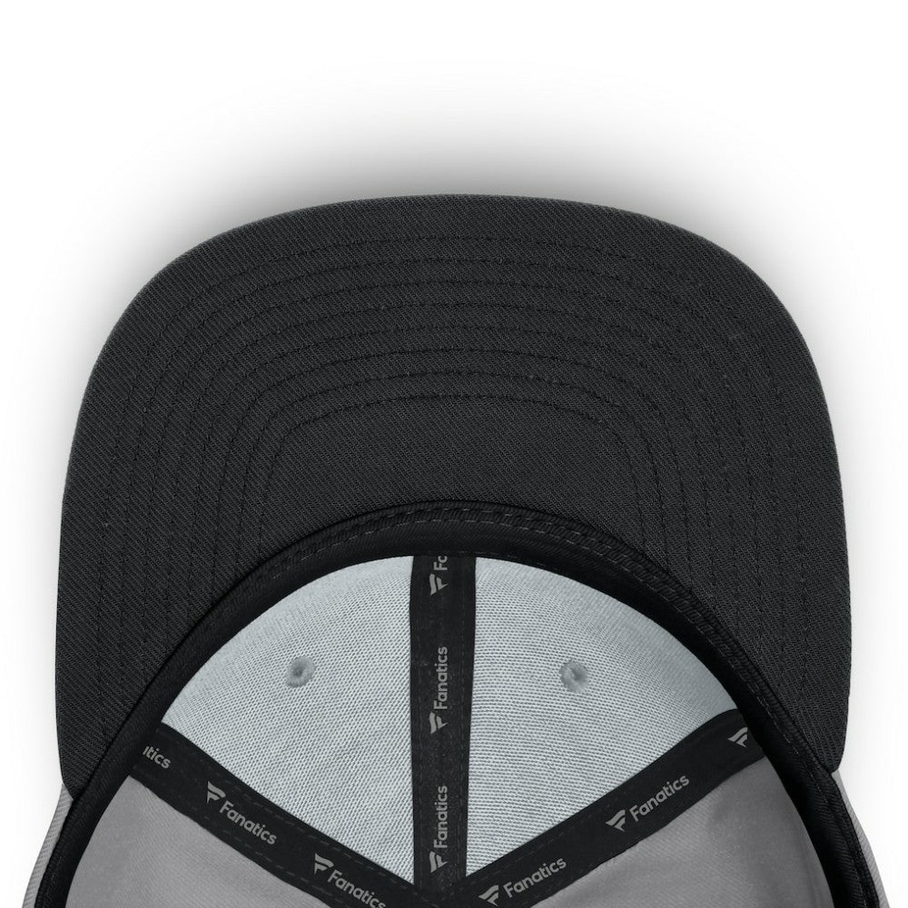 NHL Boston Bruins Fanatics Fundamentals Duo Split Logo Snapback Hat - Gray