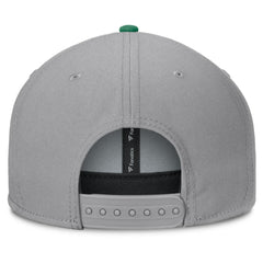 NHL Dallas Stars Fanatics Fundamentals Duo Split Logo Snapback Hat - Gray