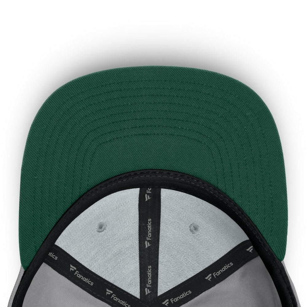 NHL Minnesota Wild Fanatics Fundamentals Duo Split Logo Snapback Hat - Gray