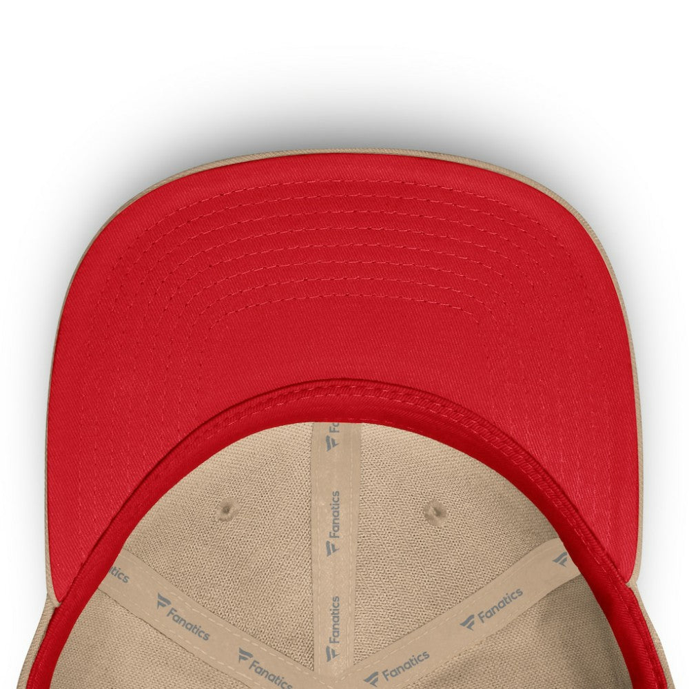 NHL New Jersey Devils Fanatics Heritage Setoff Adjustable Hat - Tan