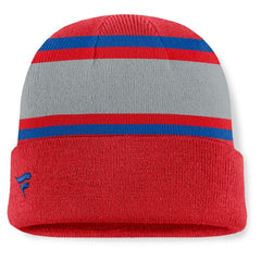 NHL Washington Capitals Fanatics Heritage Varsity Cuffed Knit Hat - Red