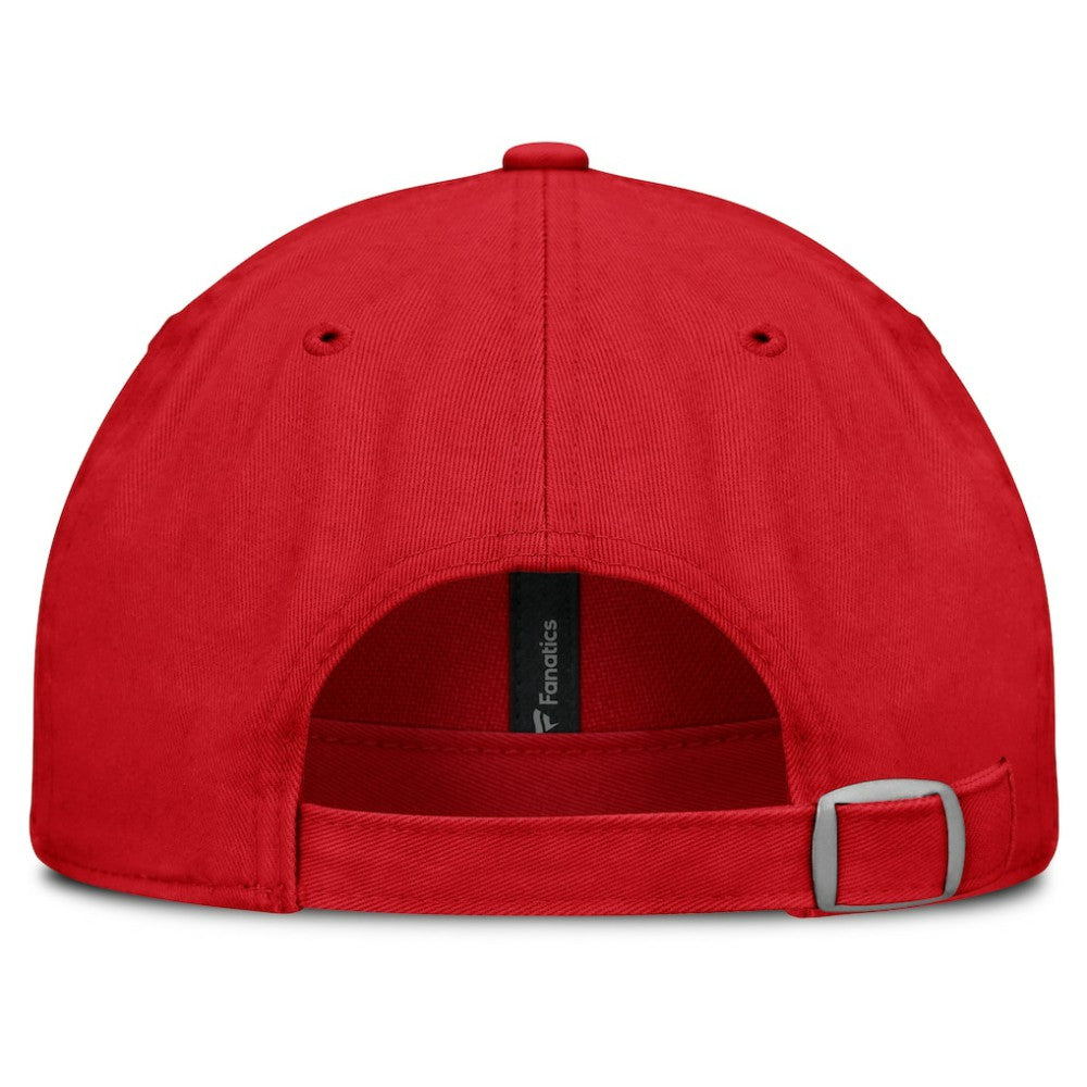 NHL New Jersey Devils Fanatics Fundamentals Archer Adjustable Hat - Red