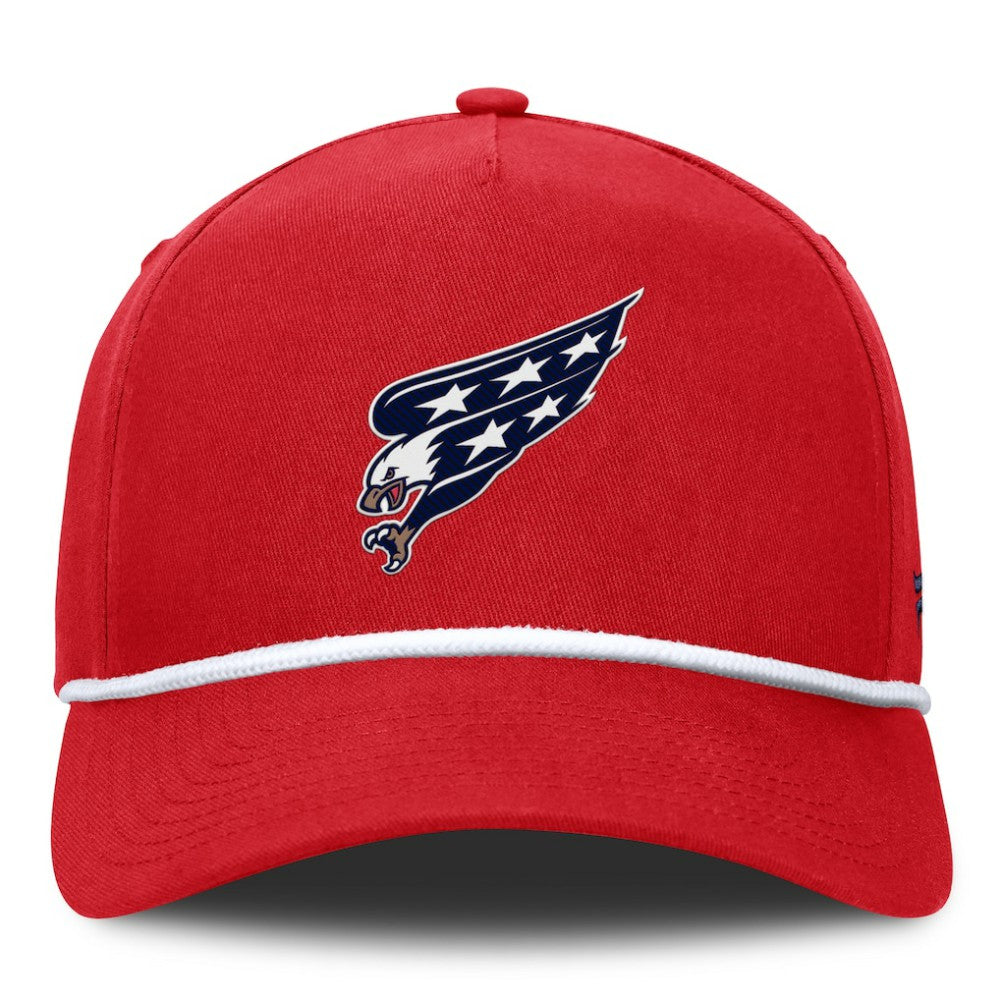 NHL Washington Capitals Fanatics Authentic Pro Alternate Jersey A-Frame Adjustable Hat - Red