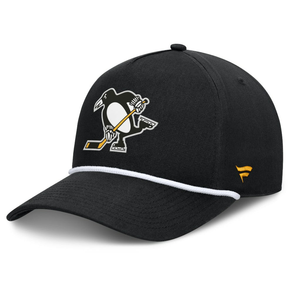 NHL Pittsburgh Penguins Fanatics Authentic Pro Alt Jersey A-Frame Adjustable Hat - Black