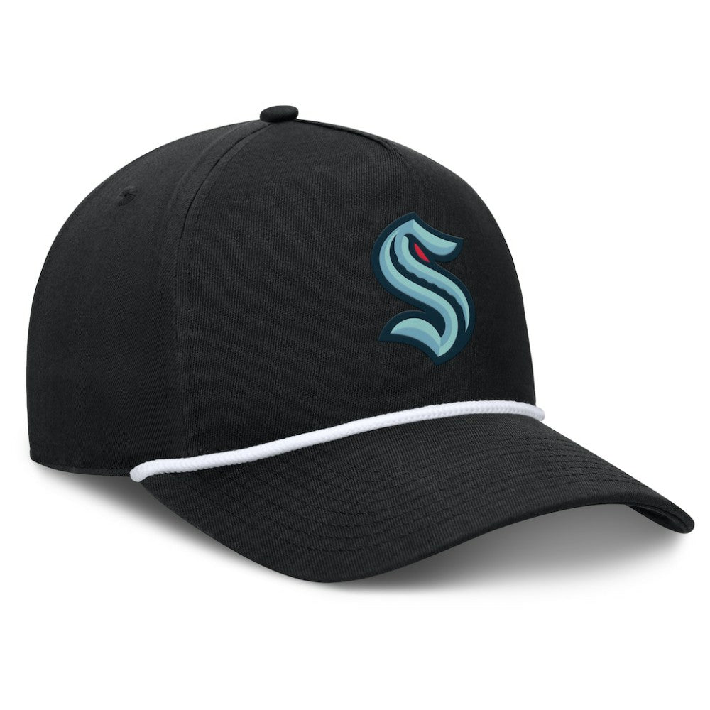 NHL Seattle Kraken Fanatics Authentic Pro Alt Jersey A-Frame Adjustable Hat - Black