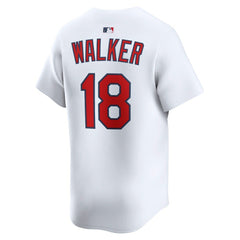 Jordan Walker St. Louis Cardinals Nike Home Limited Player Jersey - White Jerseys