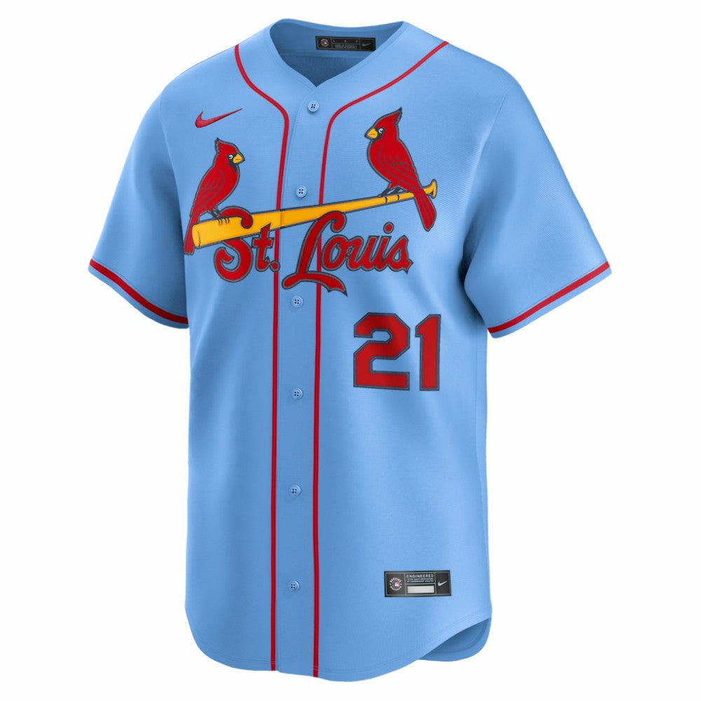 Lars Nootbaar St. Louis Cardinals Nike Alternate Limited Jersey - Light Blue Jerseys