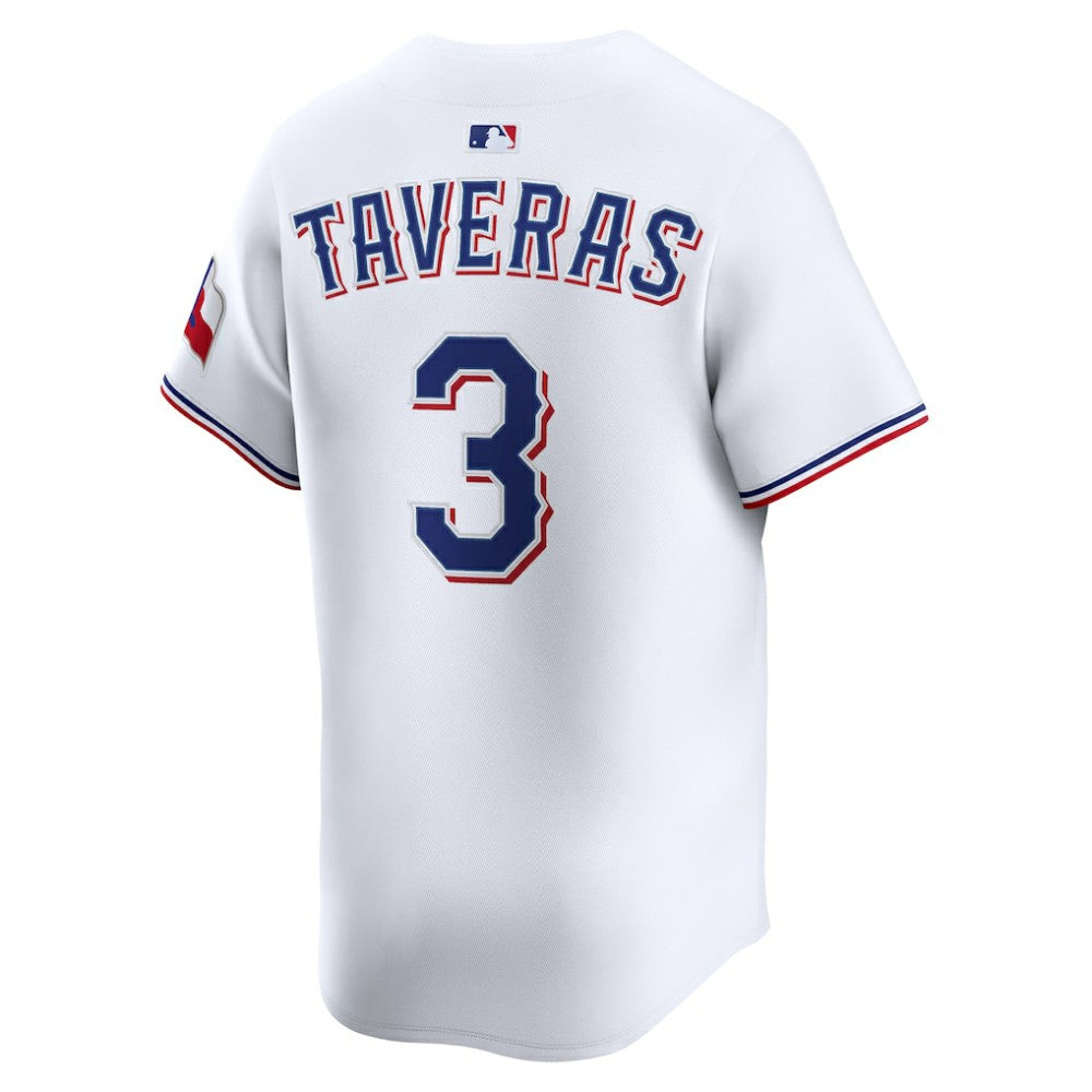 Leody Taveras Texas Rangers Nike Home Limited Player Jersey - White Jerseys
