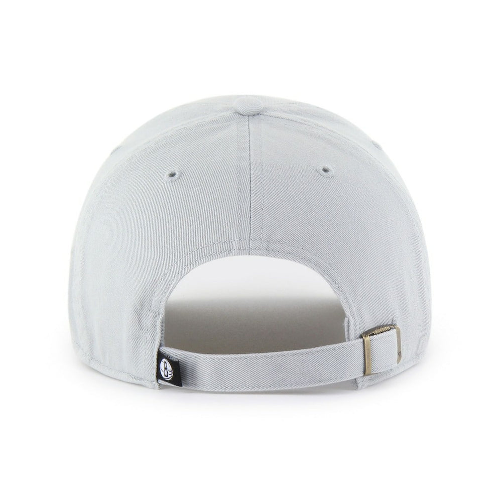 Brooklyn Nets '47 Core Logo Clean Up Adjustable Hat Gray