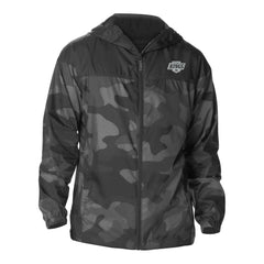 NHL Los Angeles Kings Columbia Camo Flash Challenger Omni-Shade Full-Zip Hoodie Windbreaker - Black